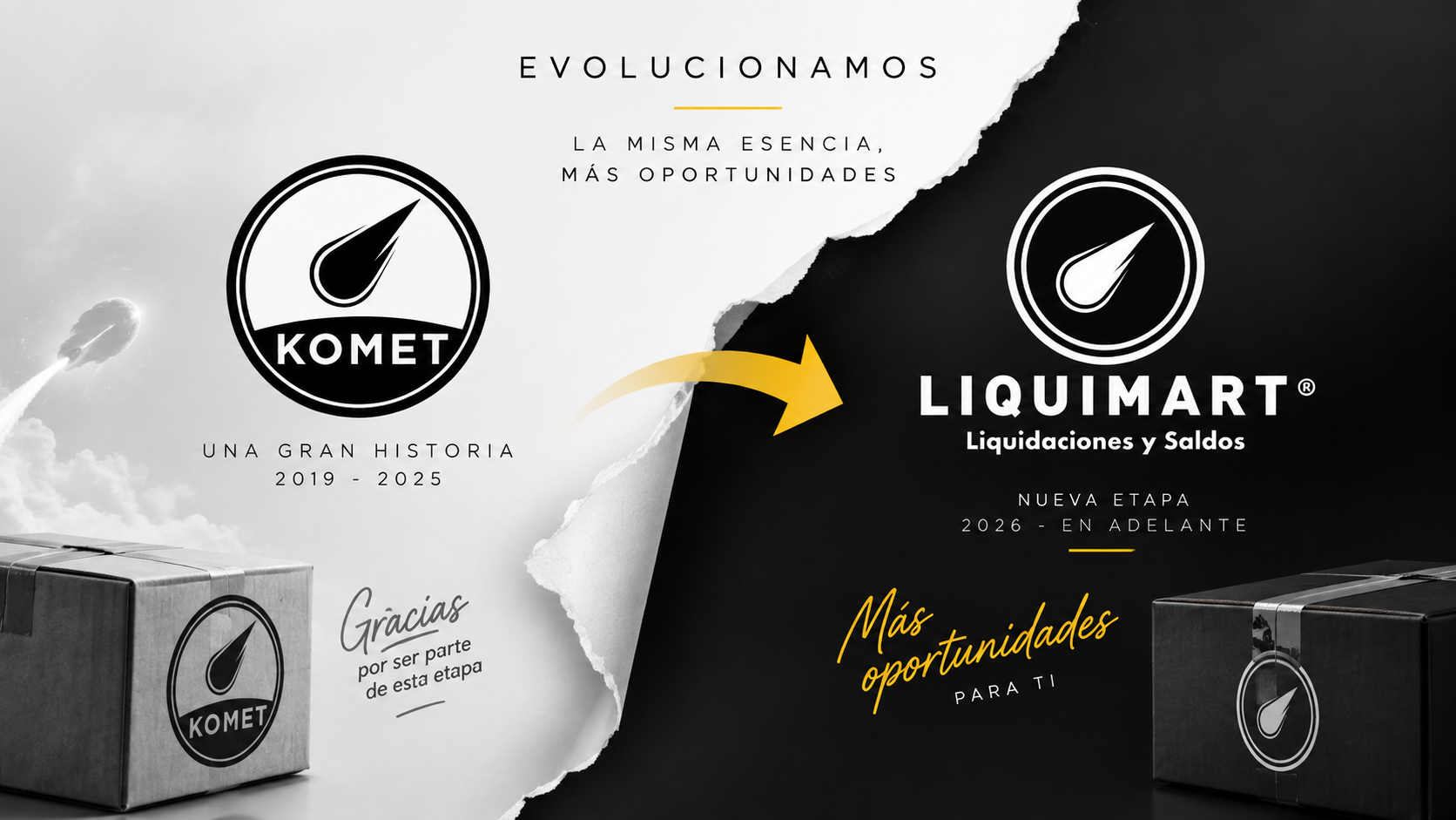 ¿Qué pasó con Tienda Komet? Ahora somos LiquiMart