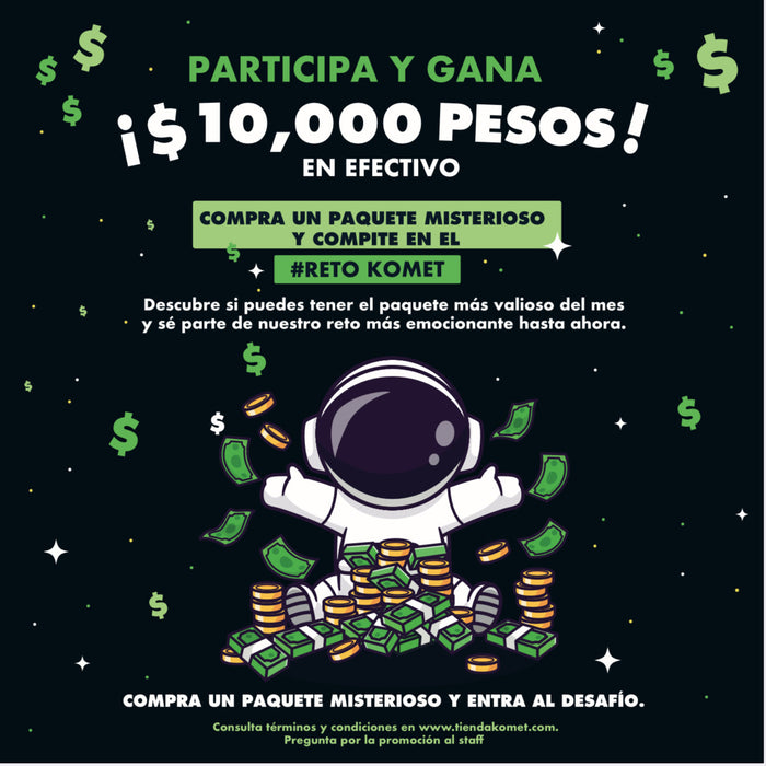 ¡Participa en el Reto Komet y gana hasta $10,000 MXN!