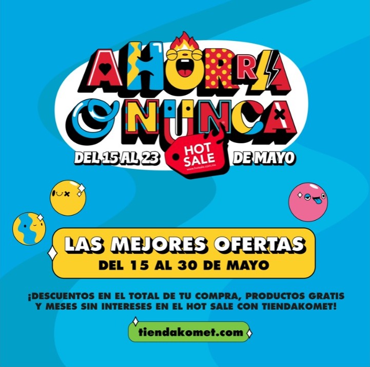 Promociones y descuentos del Hot Sale en Tienda Komet 2024