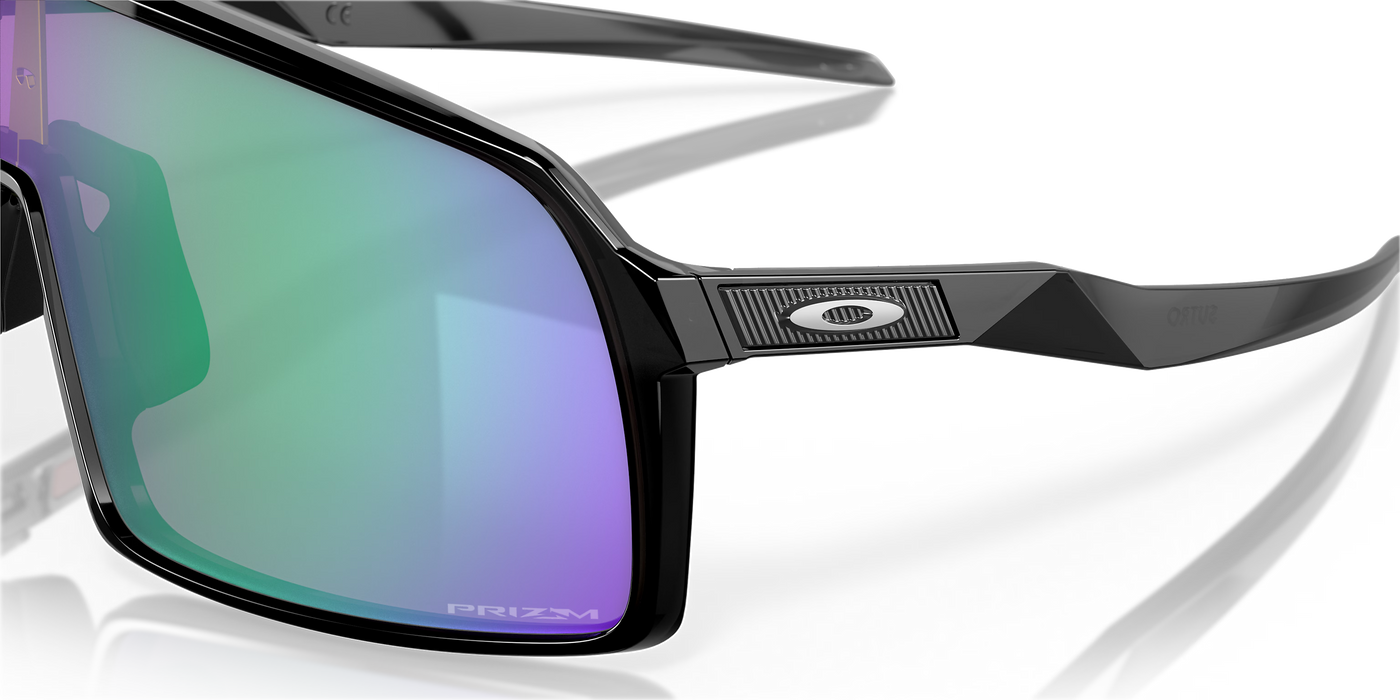 OAKLEY LENTES SUTRO BLACK INK PRIZM JADE COLOR NEGRO ESPEJEADO GRIS GRADO A