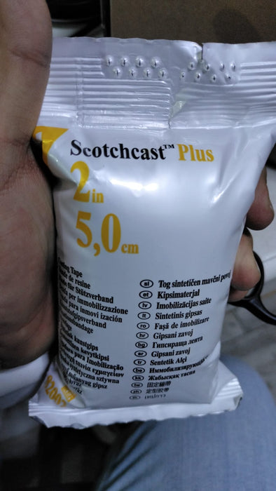 VENDA YESO 3M SCOTCHCAST 82002 PLUS BLANCA 2X4 YARDAS GRADO B