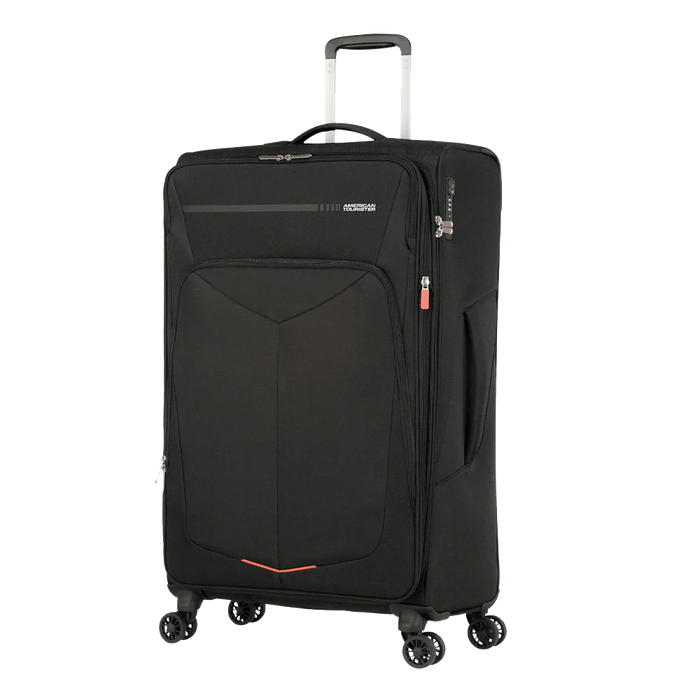 MALETA AMERICAN TOURISTER SUMMERFUNK NAVY  6724 EXP TSA AZUL LISA GRADO A