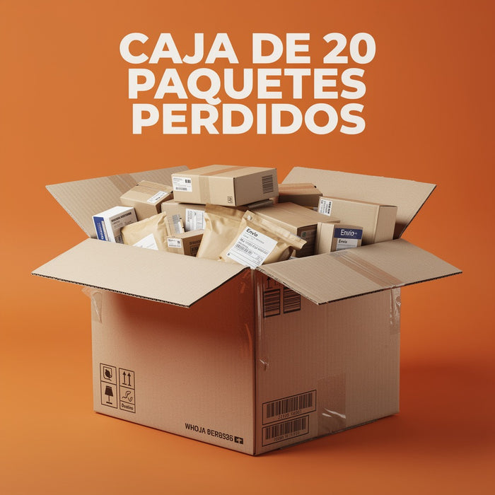 Caja de 20 Paquetes Perdidos (Surtidos, Sorpresa)