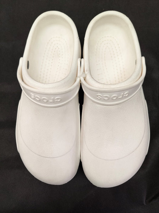 Sandalias Crocs Bistro Clog Fácil de Limpiar Unisex Adultos Talla 29| Grado B