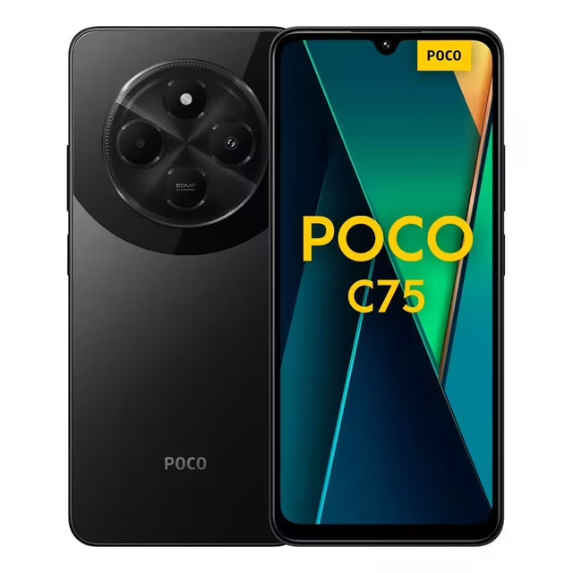 POCO C75 BLACK 8GB RAM 256 GB ROM GRADO B