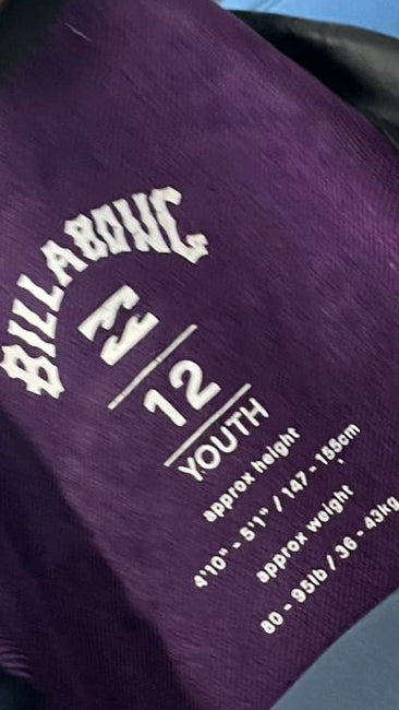 Billabong  Traje de neopreno completo para niños TALLA 12  años GRADO B - TiendaKomet México