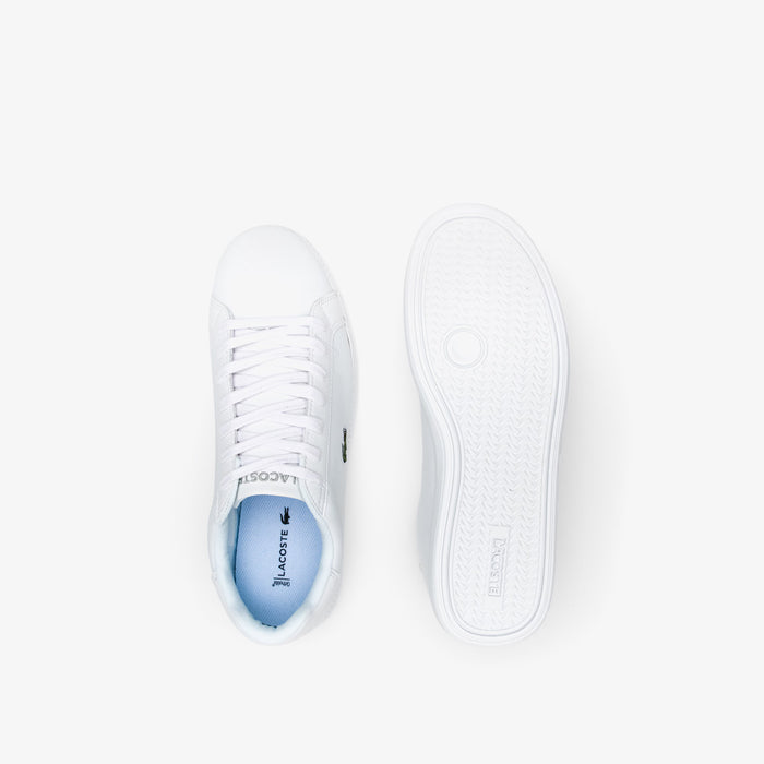 TENIS LACOSTE HOMBRE GRADUATE PIEL BLANCO LISA 28.5 MX GRADO B