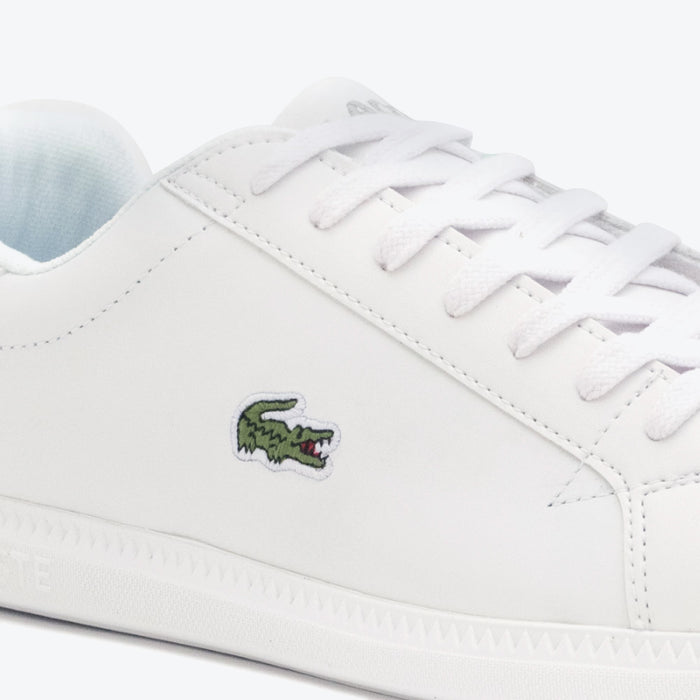 TENIS LACOSTE HOMBRE GRADUATE PIEL BLANCO LISA 28.5 MX GRADO B