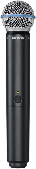 2 HURE BLX24 B58 SISTEMA INALAMBRICO MICROFONO MANO GRADO B