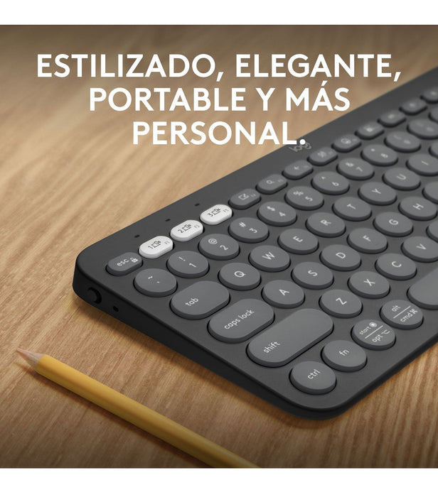 TECLADO LOGITECH PEBBLE KEYS 2 K380S NEGRO GRADO A