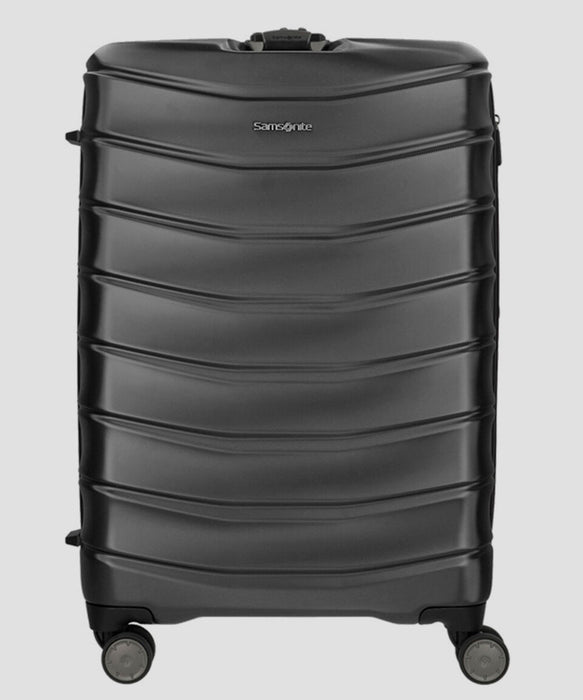 MALETA SAMSONITE LITEROCK SPINNER 76/28 EXP BLACK NEGRO LISA - GRADO B