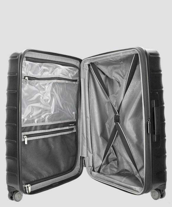 MALETA SAMSONITE LITEROCK SPINNER 76/28 EXP BLACK NEGRO LISA - GRADO B