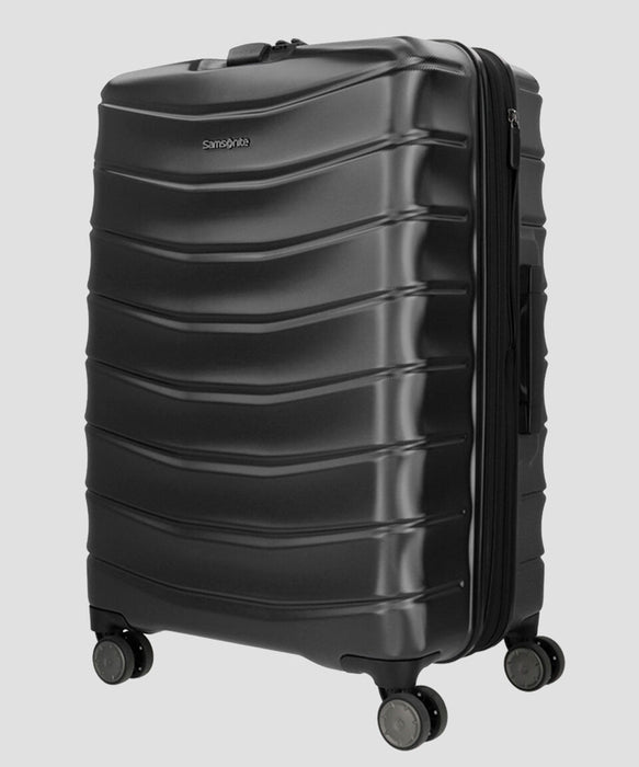 MALETA SAMSONITE LITEROCK SPINNER 76/28 EXP BLACK NEGRO LISA - GRADO B