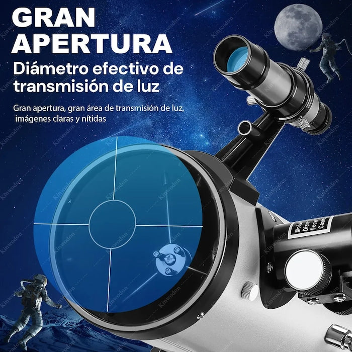 TELESCOPIO ASTRONÓMICO REFLECTOR PROFESIONAL KINWODON 35X-5 GRADO B