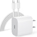 ADAPTADOR 20W TIPO C A LIGHTNING CARGA RÁPIDA COMPATIBLE CON IPHONE GRADO A. - TiendaKomet México