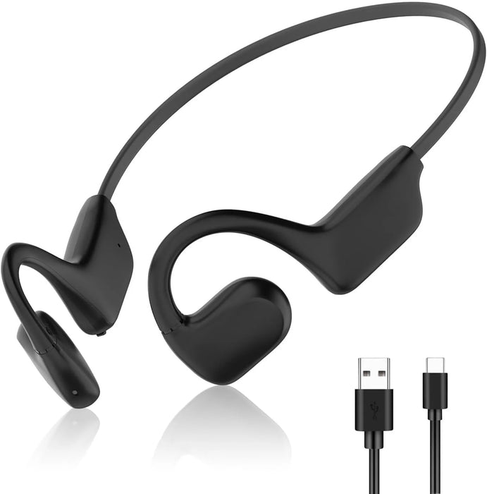 Audífonos Deportivos Xundd B010 (Negro) | Conducción Ósea Profesional💎🚀