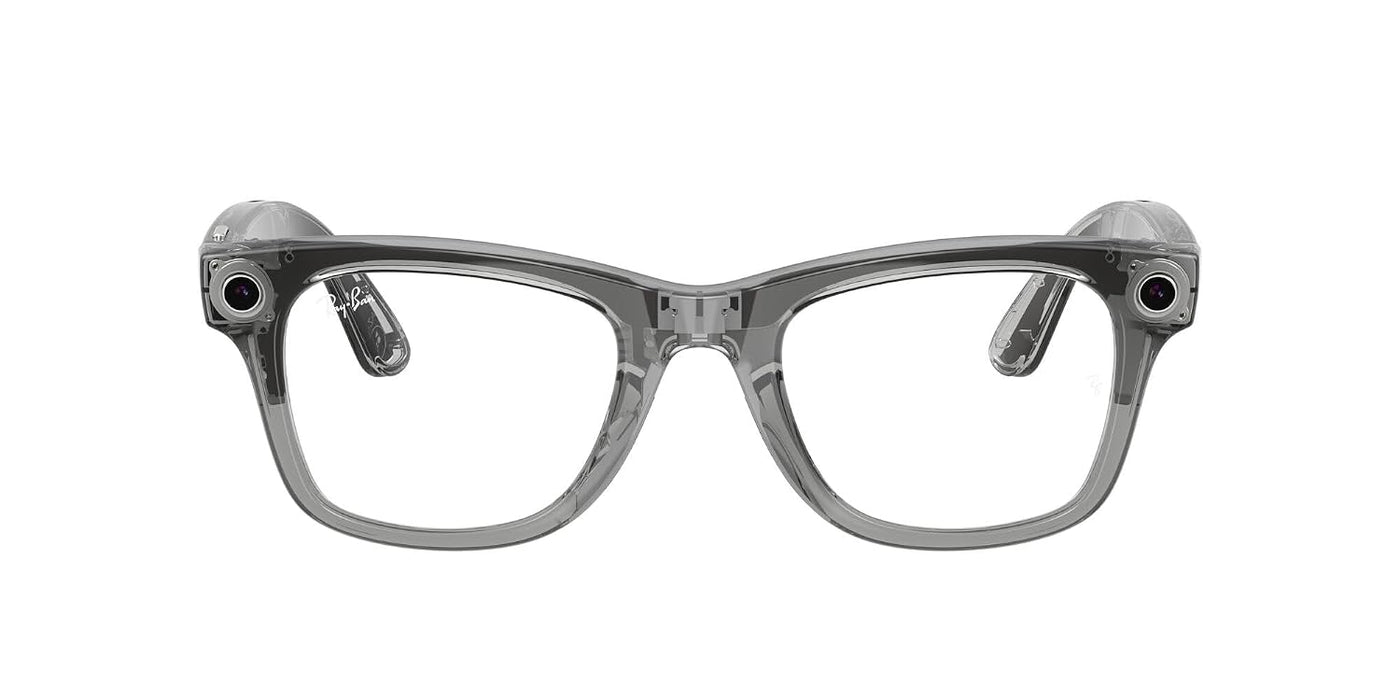 Lentes Wayfarer 2a Generación Sk-1001845-01 Meta Ray-ban Zafiro Gris Transitions GRADO A