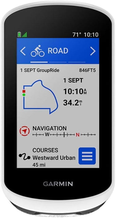 CICLOCOMPUTADORA CICLISMO GARMIN EDGE EXPLORE 2 NEGRO 010-02 GRADO B