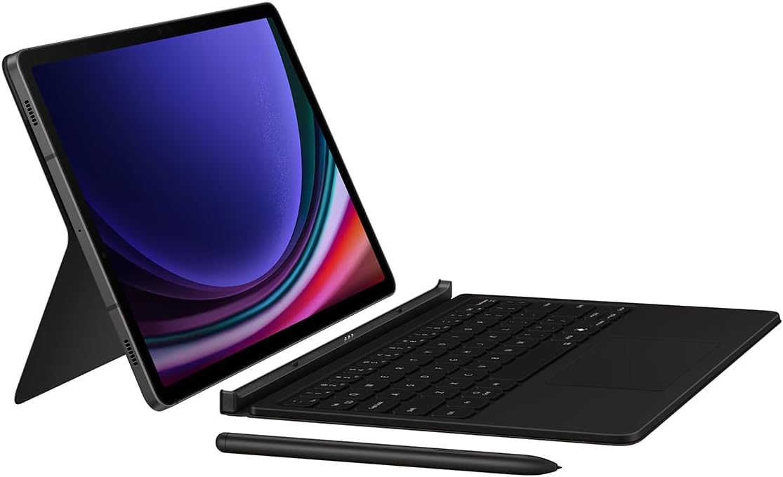 Galaxy Tab S9 Book Cover Keyboard Slim (ai Hotkey) Negro GRADO A