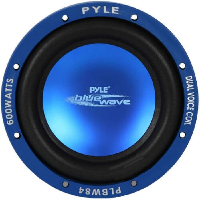 Car Subwoofer Pyle PLBW84 8-inch 600W Power 4 Ohm Impedance GRADO B
