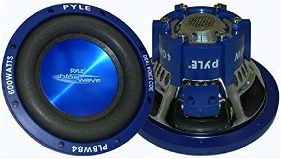 Car Subwoofer Pyle PLBW84 8-inch 600W Power 4 Ohm Impedance GRADO B