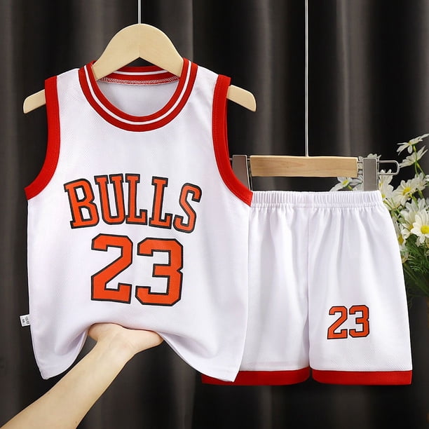 SET DE 2 CHALECOS DE BALONCESTO SIN MANGAS PARA BEBÉS #24JER 4