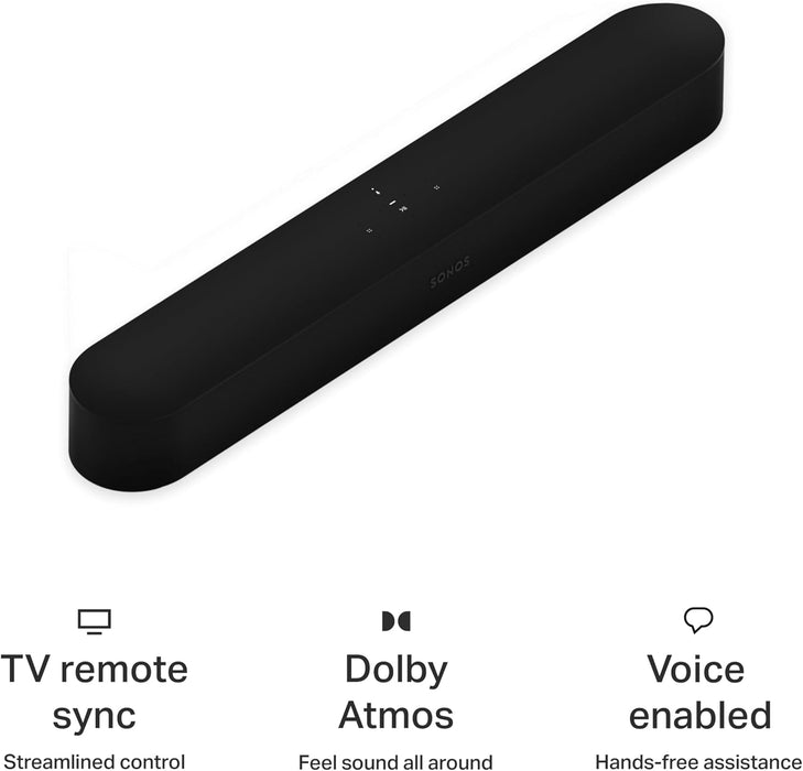 BARRA DE SONIDO INTELIGENTE SONOS BEAM GEN 2 DOLBY ATMOS GRADO B