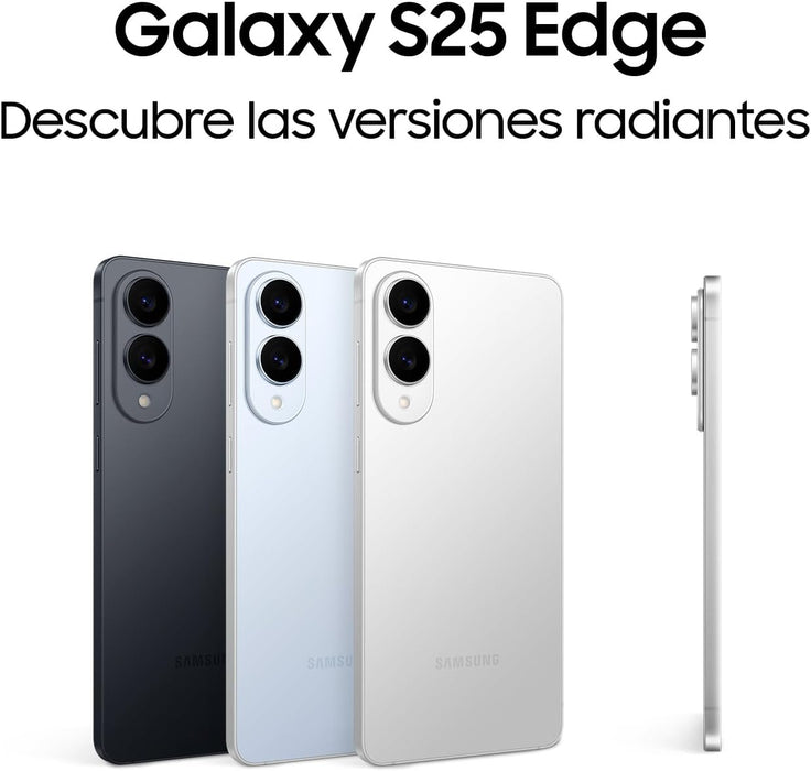TELEFONO CELULAR SAMSUNG GALAXY S25 EDGE 256 GB 12 GB TITANIUM ICYBLUE GRADO A