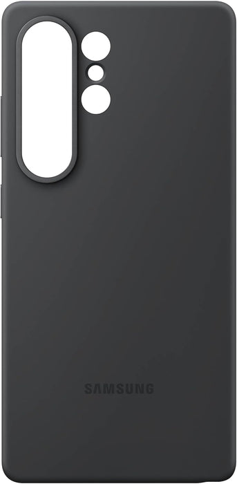 Funda de silicón original Samsung para Galaxy S25 Ultra (Negro Lisa) | Grado A