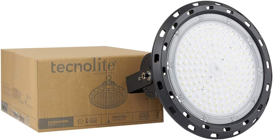 LAMPARA INDUSTRIAL TECNOLITE 100UFOLED65MVN 100W LUZ DIA GRADO B