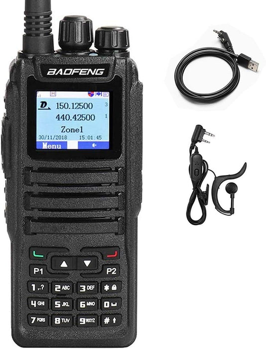 RADIO DIGITAL BAOFENG DMR ENCRIPTADOS OPEN GD77 UHFVHF GRADO A