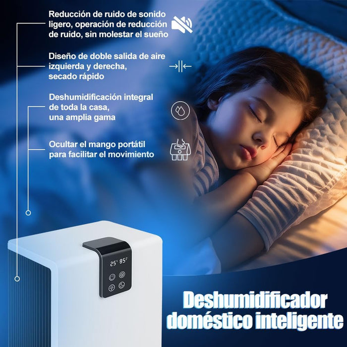 BOKOPTYR DESHUMIDIFICADOR DESHUMIDIFICADOR CT15 DOMESTIC CURRENT GB0828 110V COLOR GRIS GRADO B - TiendaKomet México