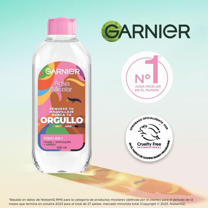 AGUA MICELAR GARNIER PRIDE 400ML GRADO A