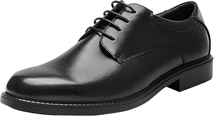 Bruno Marc Zapatos de Trabajo Antideslizantes para Hombre Zapatos de Vestir Derby para Restaurante a Prueba de Agua talla #8mx (Grado B)