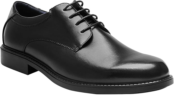 Bruno Marc Zapatos de Trabajo Antideslizantes para Hombre Zapatos de Vestir Derby para Restaurante a Prueba de Agua talla #8mx (Grado B)