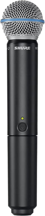 SISTEMA INALÁMBRICO SHURE BLX288/B58 PARA VOZ, 2 MIC NEGRO GRADO A