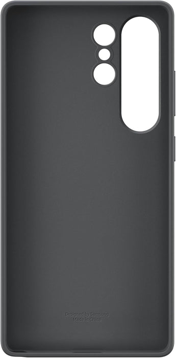 Funda de silicón original Samsung para Galaxy S25 Ultra (Negro Lisa) | Grado A