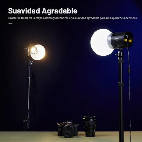 Flash De Estudio Godox Ms300v Con Luz De Modelado Led GRADO B