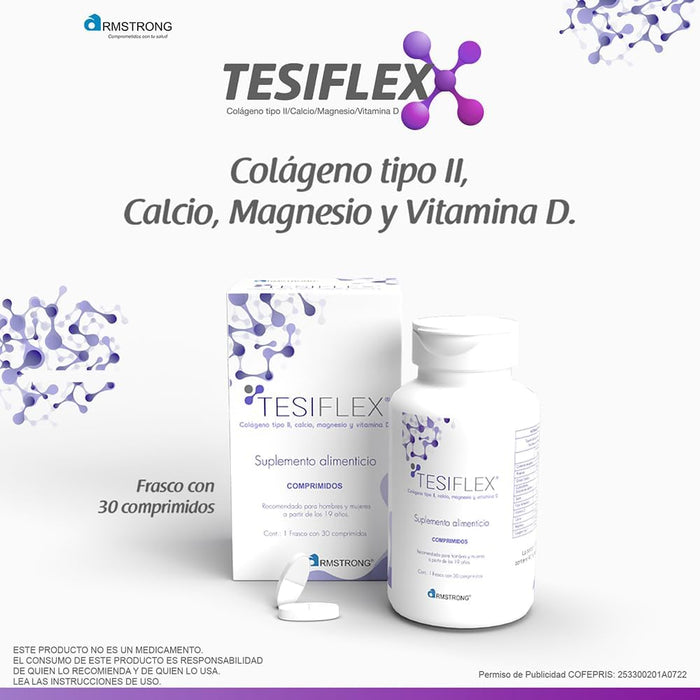 Tesiflex comp. de 40 mg. caja con frasco c/31 GRADO B