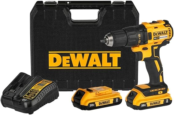 TALADRO ATORNILLADOR INALAMBRICO DE 13MM DEWALT DCD7771D2 20 V 2 BATERIAS DE 2AH ACCESORIO CON ESTUCHE DE PLASTICO 1 GRADO A - TiendaKomet México