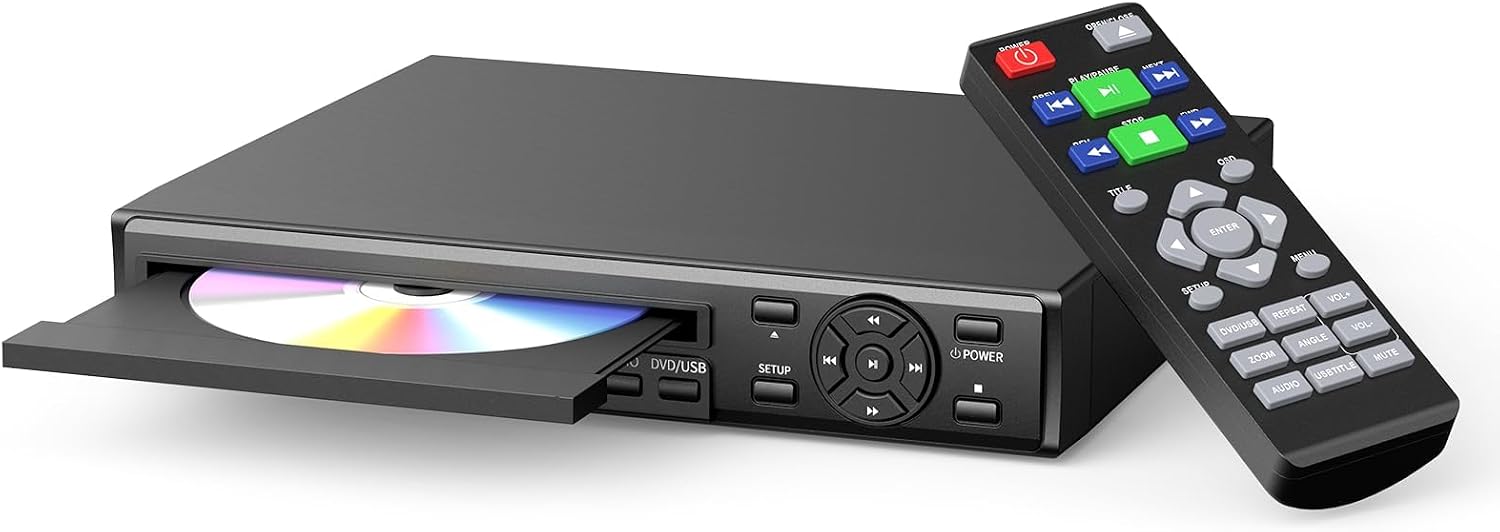 DVD Player Desobry HDMI for TV Region Free Full HD 1080p GRADO B