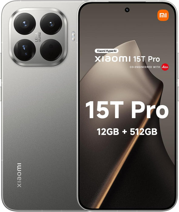 XIAOMI 15T Celular 12GB RAM+512GB ROM Gris Cámara de 50MP GRADO B