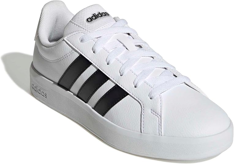 Tenis adidas Casuales Grand Court Base 3.0 Jr4616 Blanco Lisa 23.5 MX GRADO A