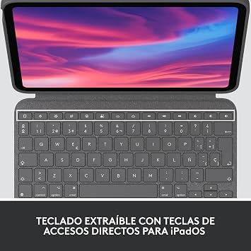 Funda Teclado Logitech Touch iPad Pro 11 1ra, 2da, 3ra Gen GRADO B
