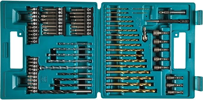 Juego de Brocas y Puntas para Atornillar Makita B-49373 de 75 Piezas GRADO A