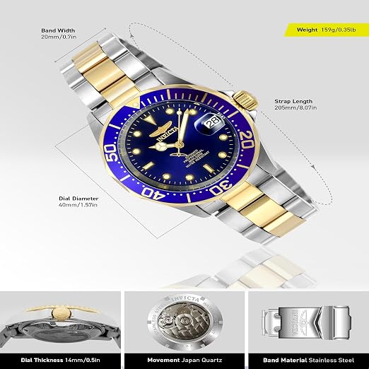Invicta Pro Diver Collection Reloj automático para hombre. GRADO A
