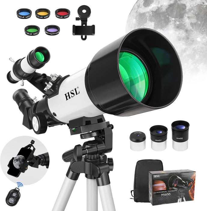 Telescope HSL HSL70400 70mm Aperture 400mm Focal Length GRADO B