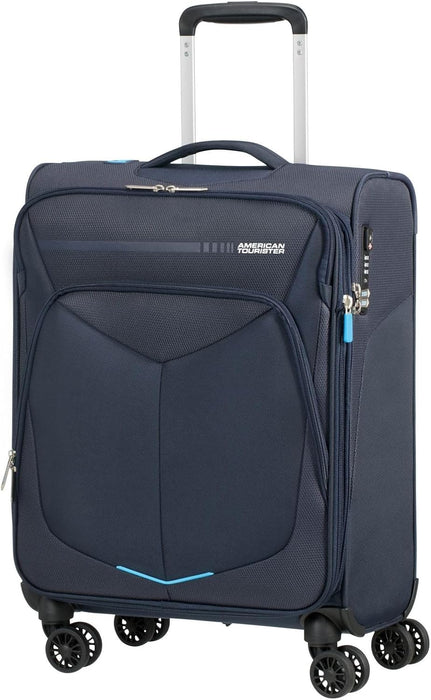 Maleta American Tourister Summerfunk Spinner 55/20 Exp TSA Azul Marino, Maleta Unisex GRADO B
