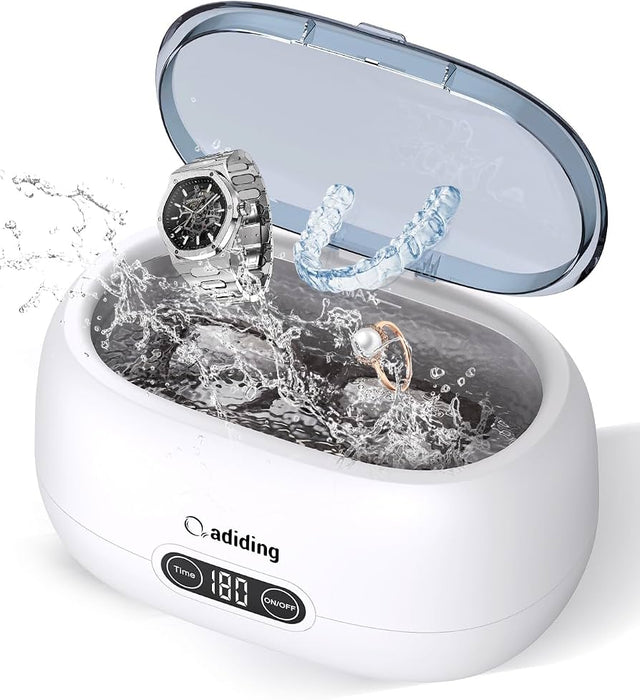 Limpiador Ultrasónico Portátil para Joyas Batería No Incluida | Grado B