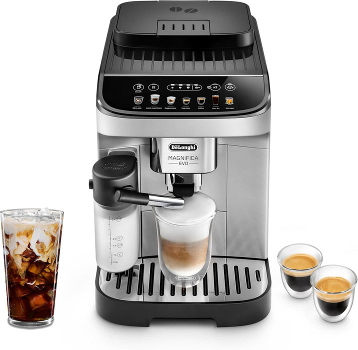 CAFETERA DELONGHI MAGNIFICA EVO C/ LATTE ECAM29084SB PLATEADO GRADO B